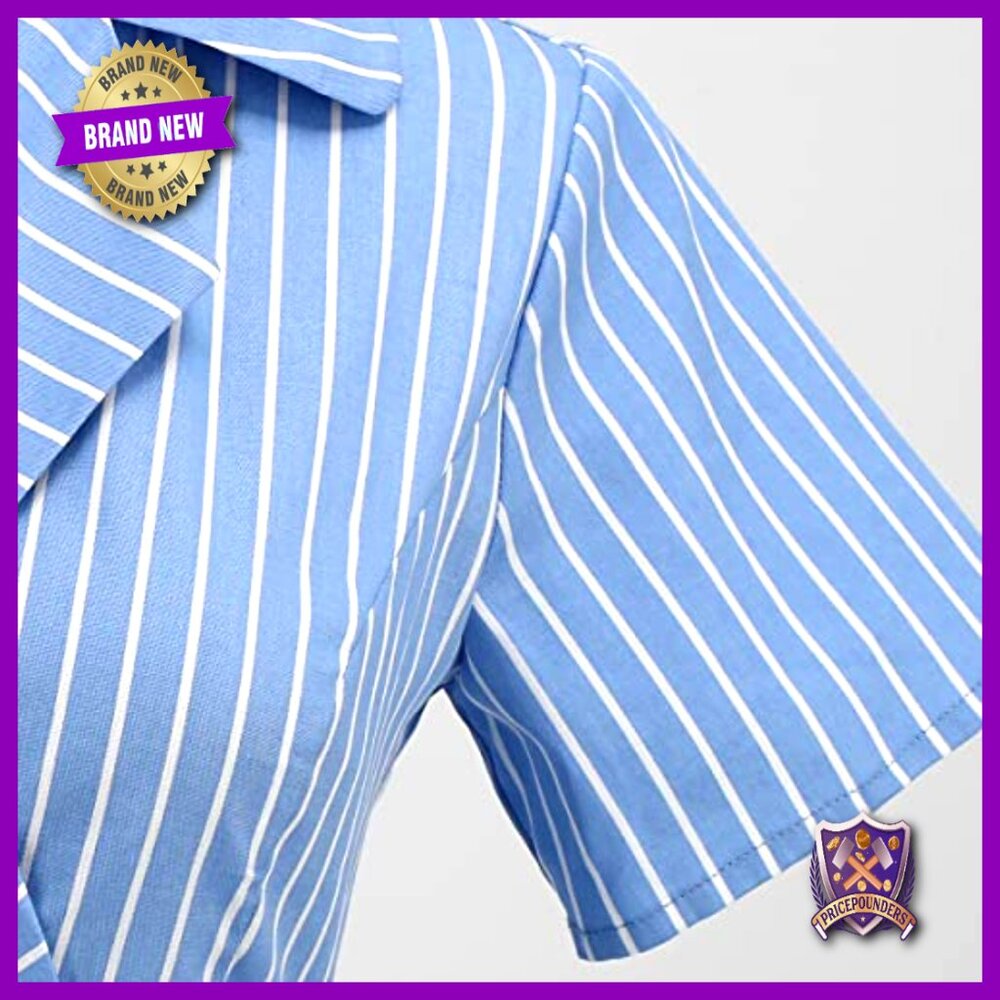 Vintage Notched Lapel Swing Dress Retro Cocktail Party Elegant Knee Length - Picture 5 of 7